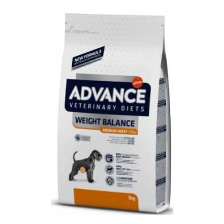 Advance Veterinary Diets Weight Balance Affinity Medium/Maxi per Cani da 3 kg