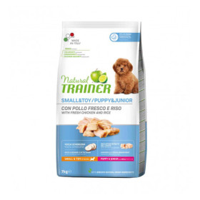 Trainer cane natural puppy & junior small & toy pollo fresco da 7 kg