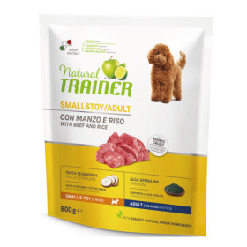 Trainer Natural Manzo per Cane Adult Small & Toy da 800 gr