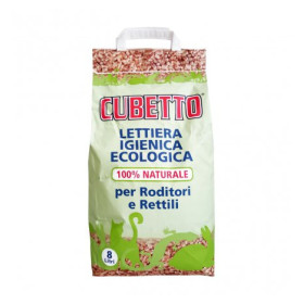 VERSELE RODITORI E RETTILI LETTIERA IGIENICA ECOLOGICA CUBETTO DA 8 LITRI (5KG)