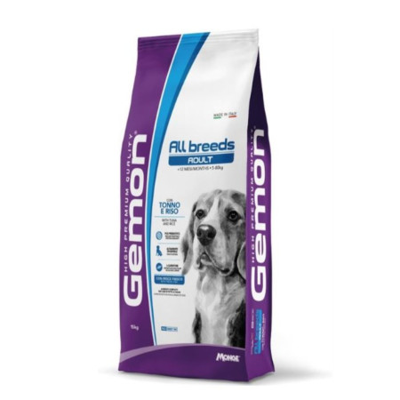 Gemon All Breeds Adult con Tonno e Riso – 15 Kg