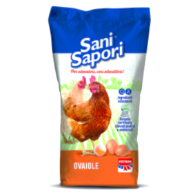 Mangime Sbriciolato Per Galline Ovaiole Dalle Spiccate Sani Sapori Sacco -10 Kg
