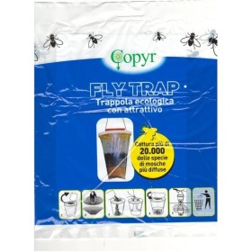 Trappola per cattura mosche da interno ed esterno ecologica atossica insetticida