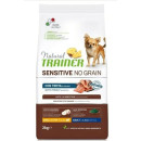 NATURAL TRAINER Sensitive No Grain Small & Toy Adult con trota e patate +