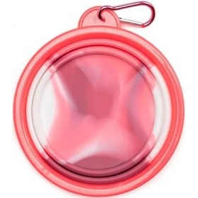 Ciotola da Viaggio in Silicone bordo rigido 450 ml Ciotola da Viaggio in Silicone bordo rigido 450 ml