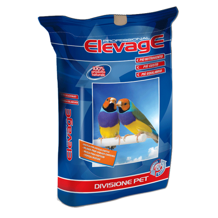 MANGIME PER UCCELLI ESOTICI EXTRA ELEVAGE 20KG