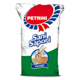 MANGIME PER CONIGLI  DI TUTTE LE RAZZE PETRINI KG10
